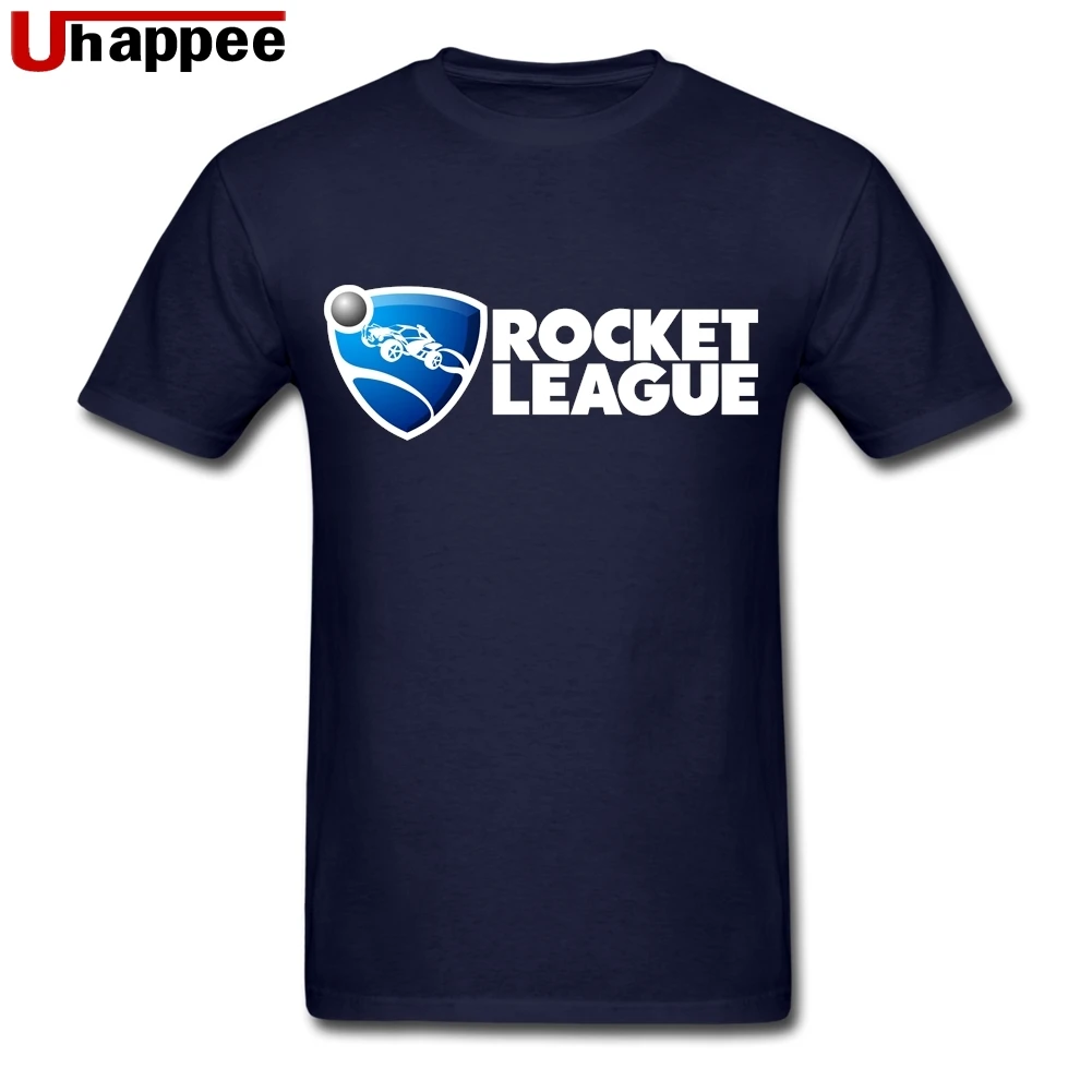 Дропшиппинг Team Rocket League мужские футболки топы, футболки Евро Стандартный качество Мягкий хлопок круглый вырез горловины с топы, футболки - Цвет: Navy