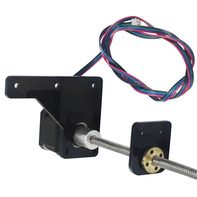 Z Axis Upgrade Kit 42 шаг двигателя и T8x2 свинцовый винт 380 мм 8 мм с медью для 3d принтера части