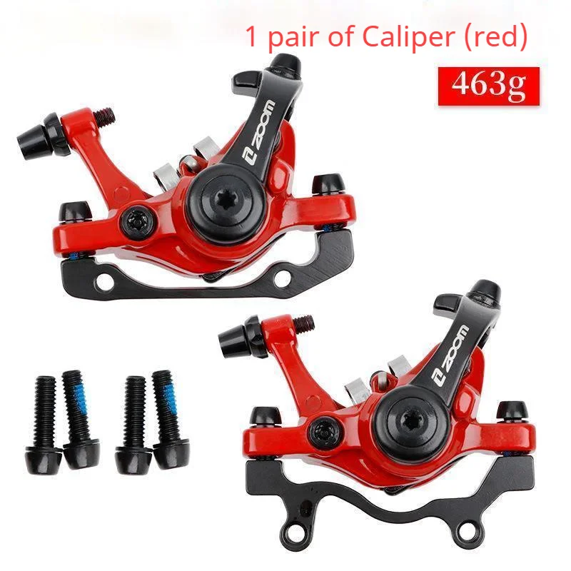 Bicycle Bilateral Drive Disc Brake Caliper Aluminum Alloy Mountain MTB