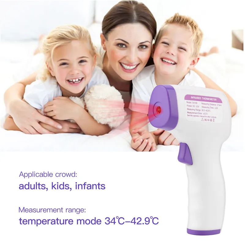 

Non-contact Digital Infrared Thermometer Body thermometer Forehead Body Surface termometro Temperature Meter Pyrometer Measureme