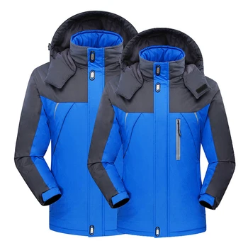 

Outdoor Men Hoodie Waterproof Windproof Jacket Snow Coat Hiking Winter Ski Sport For Outdoor Mountain Skiing Snowboard Jacket