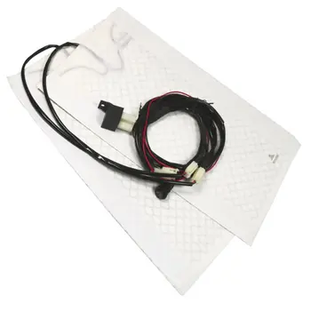 

2Pcs Universal Carbon Fiber Seat Heating Heater Pad Car Heater Round Switch Heated Seat Cover Warm Support Autumn Winter
