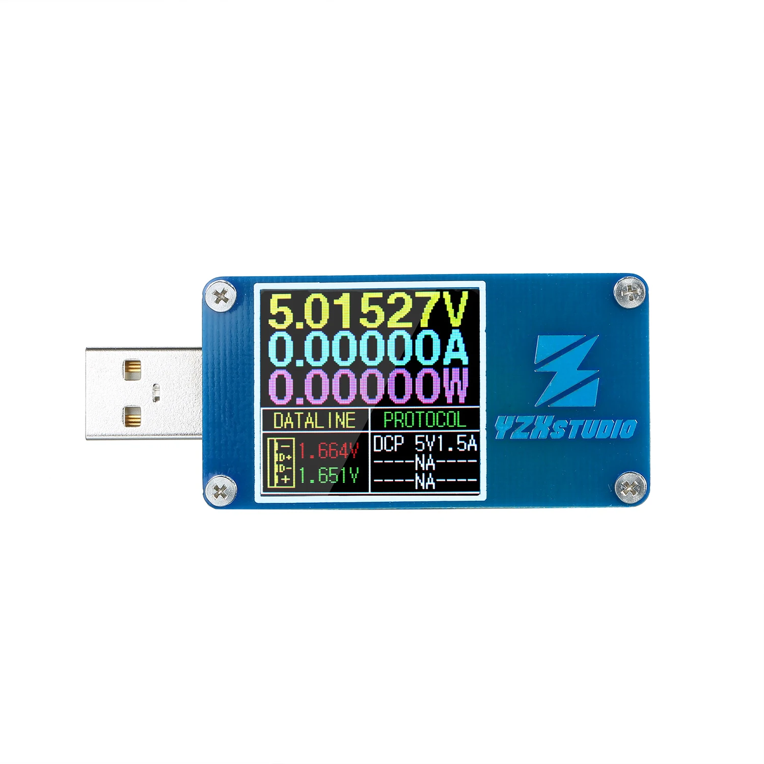 ZY1276P USB тестер QC4+ PD3.0/2,0 PPS экран обнаружения напряжения тока тестер емкости с зарядкой prototoyzx студийный вольтметр