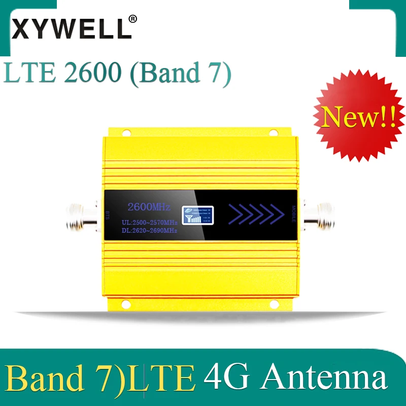 Новинка! Усилитель сигнала FDD LTE 2600 МГц полоса 7 4G GSM усилитель сотового телефона