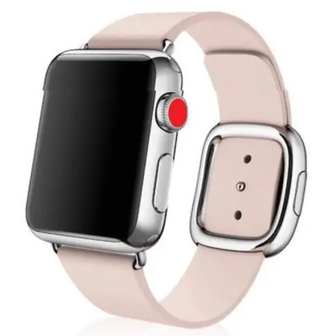 IWO Смарт-часы серии 4 для мужчин и женщин 42 мм Bluetooth умные часы для Apple iOS iPhone Xiaomi Android смартфон - Цвет: leather strap 1