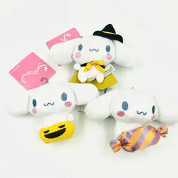 1 шт. Высокое качество Прекрасный Хэллоуин Cinnamoroll Собака Плюшевая Кукла милый мультфильм собака с большим ухом подвесные плюшевые игрушки