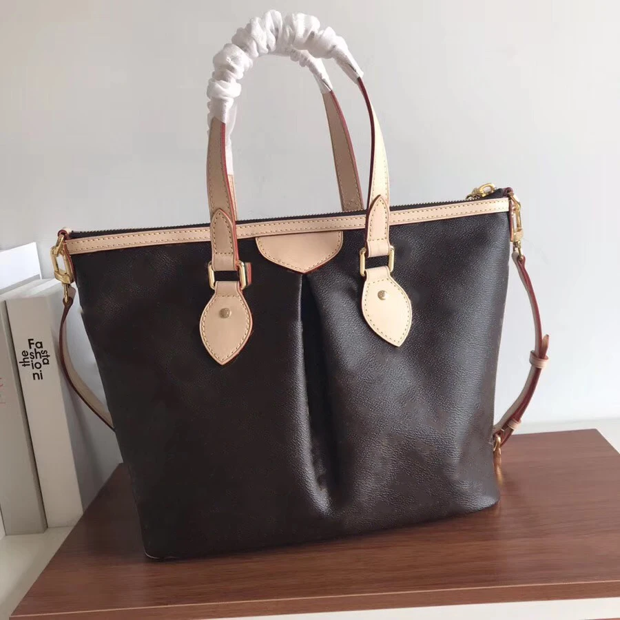 

Monogram canvas Medium size Shoulder Bag Cross Body Totes Top luxury handbags women bags designer famous brands leather quality