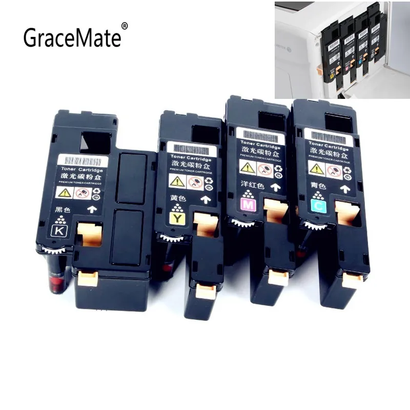 Toner Cartridges Full Powder for Fuji Xerox Phaser 6020 6022 Workcentre 6025 6027 106R02763 106R02760 106R02761 106R02762