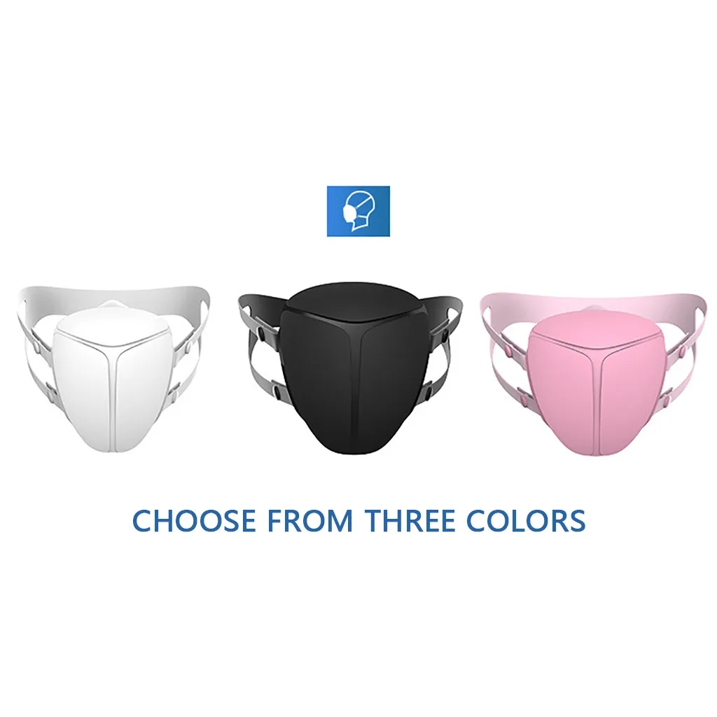 

Electric Mouth Mask Respirator with Activated Carbon Filter Fresh Air Purifying Dustproof Anti-fog Rechargable Face Masks