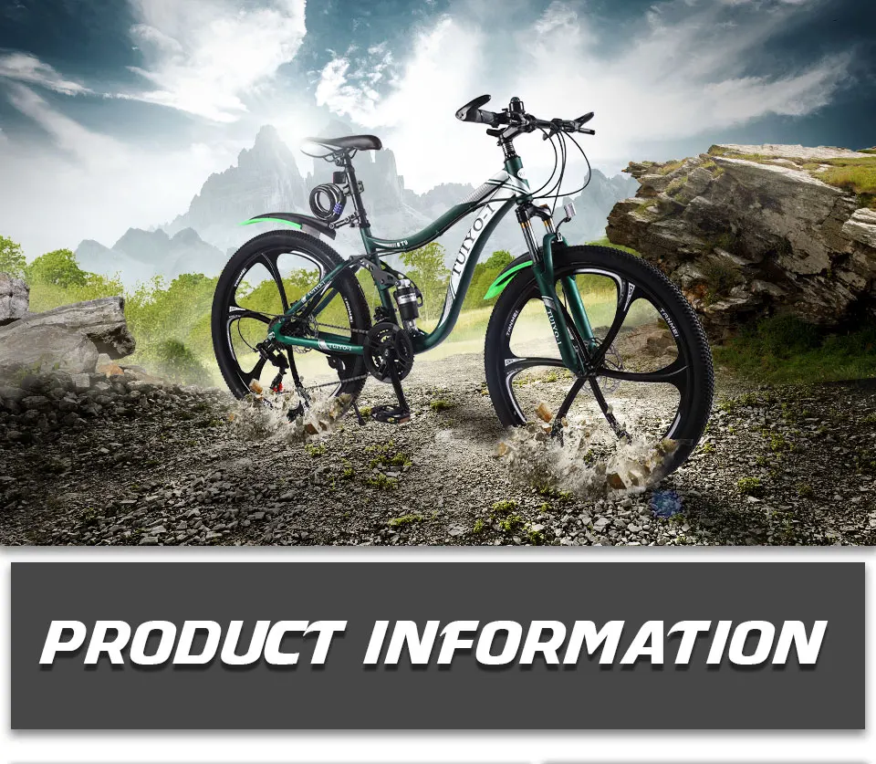 Flash Deal TUIYO-1 T9 Mountain Bike 21 Speed 26 Inches Steel Frame Carbon Bicycle with Disc Brake Professional Mtb Saddle Shimano Road Bike 0