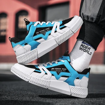 

Shoes Men Fashion Skateboard Shoes Classic Wild Casual Shoes White Black Sport Shoes Breathable Mesh Sneakers Zapatos De Hombre