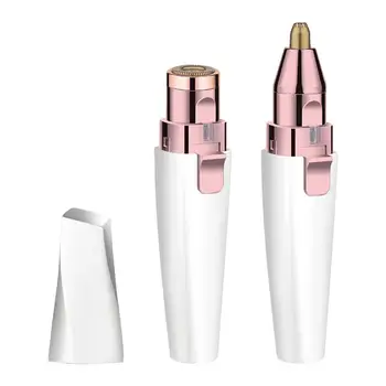 

1pc Electric Eyebrow Trimmer Makeup Painless Eye Brow Epilator For Women Mini Shaver Razors Portable Facial Hair Remover Female