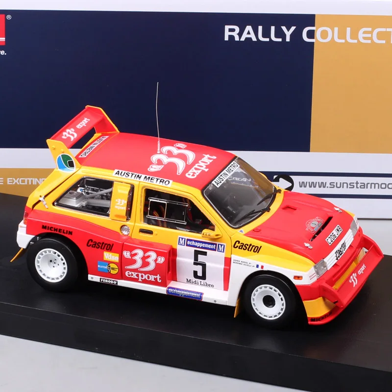 1/18スケールサンスター1986オースティンmgメトロ6R4勝者criterium des 