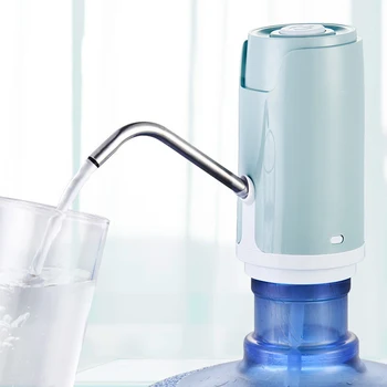 

Hot Drinking Water Pump USB Charging Portable Wireless Automatic Gallon Water Dispenser With Water Pump Home And Kitchen,Blue