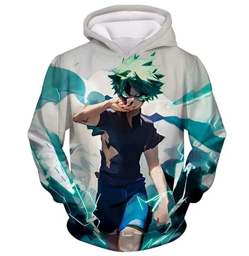 My Hero Academy Boku no Hero Academy костюмы для косплея Midoriya izku толстовка модная толстовка на молнии школьная форма Джек - Цвет: G