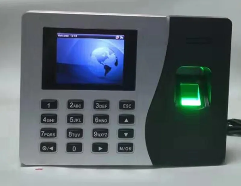 

K14 125K RFID & Fingerprint Time Attendance Fingerprint recognition time clock Built in Battery