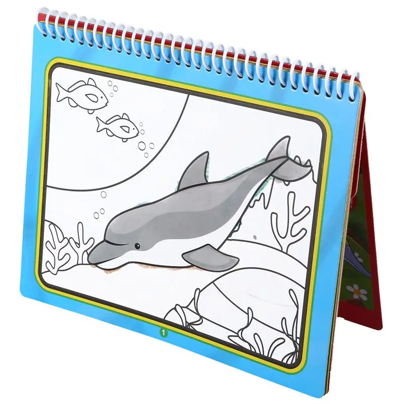 coolplay magic water drawing book coloring book doodle with