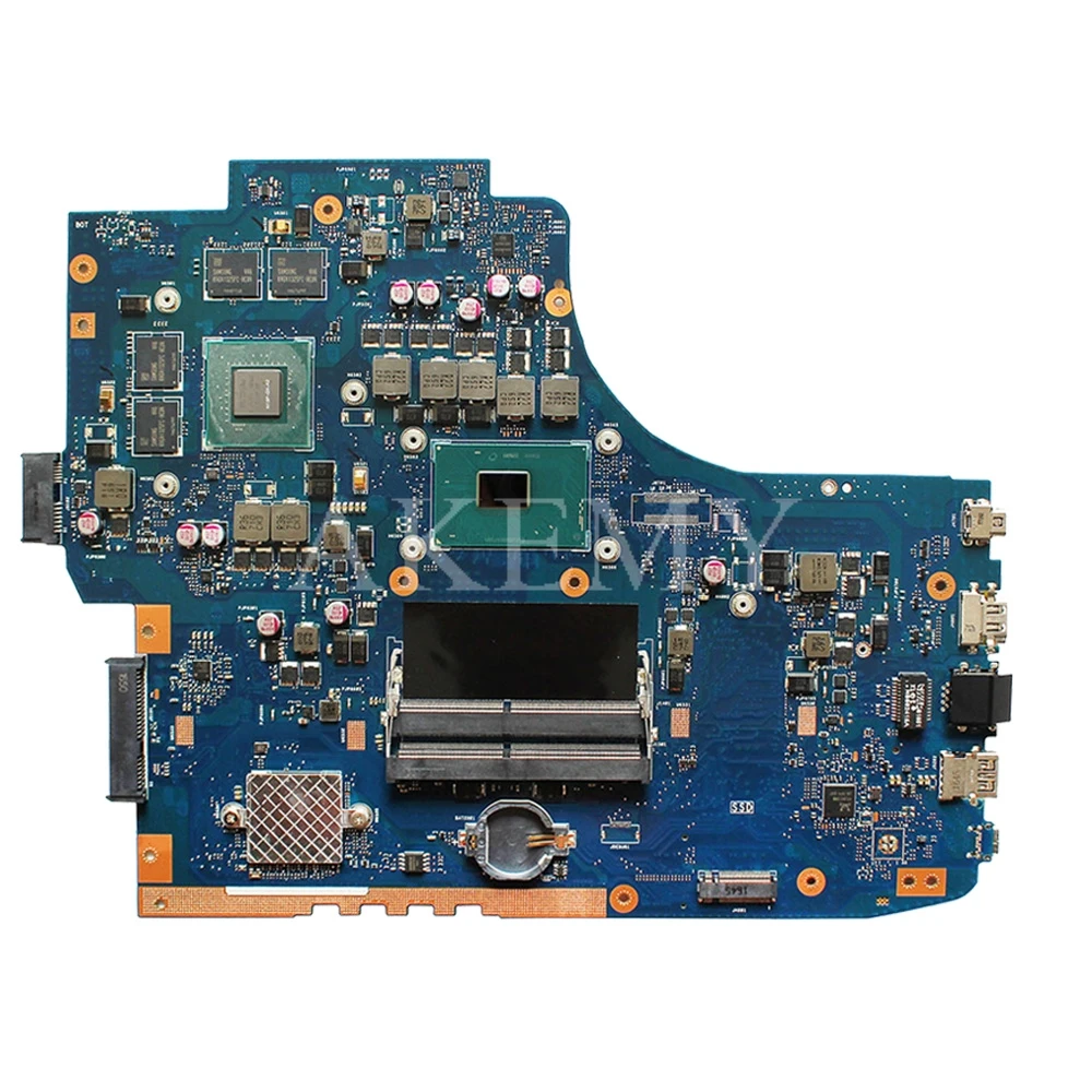  ROG GL752VW motherboard With I7-6700CPU N16P-GX-A1 mainboard REV2.0/REV2.1 For ASUS GL752V GL752 la