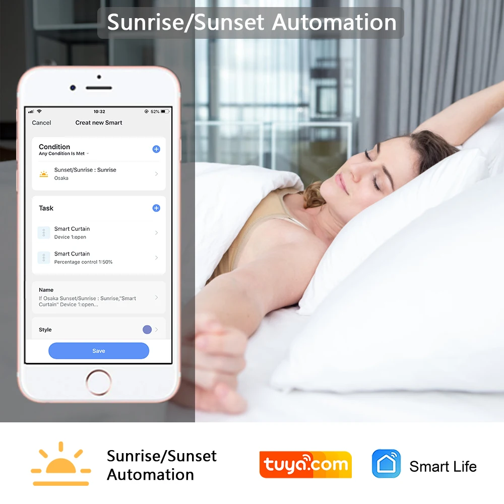 Переключатель для штор Tuya Smart Life ZigBee 3 0 с управлением голосом и