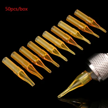 

50pcs/set Tattoo Cartridge Needles Disposable Semi-Permanent Makeup Tattoo Cartridge Needle RT FT Tattoo Gun Supplies