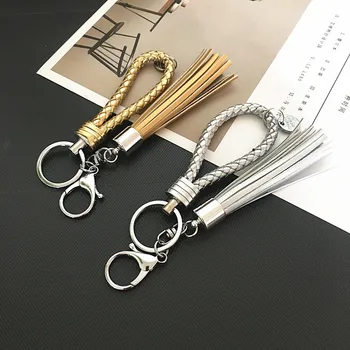 

Classic Leather Fringe Key Chains Fashion Accessories Bag Key Chain Key Pendant Key Chain Small Gift Key Ring Between Lovers