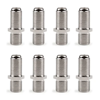

Artudatech 8Pcs F Type Coaxial Cable Coupler Female F/F Jack Adapter Connector For RG6 RG59 Jack Parts