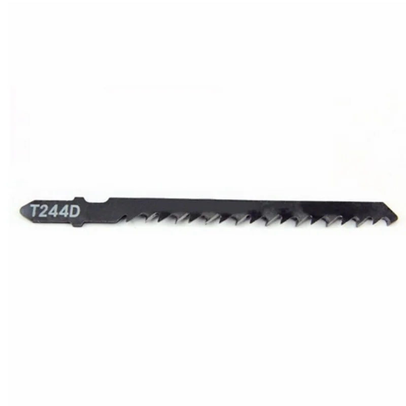 HCS 6T Jig Saw Blades T244D/T344D for Fast Cutting Straight Cutting 4 Mm Teeth Length Jigsaw Blades 100*1.2mm Saw Blade 5pcs/set jig saw blades