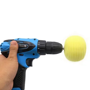 

6pcs Finishing Motorcycles Wheel Hub Tool Durable Polishing Ball Sponge Cone Auto Detailing Small Car Buffing Boats Pad