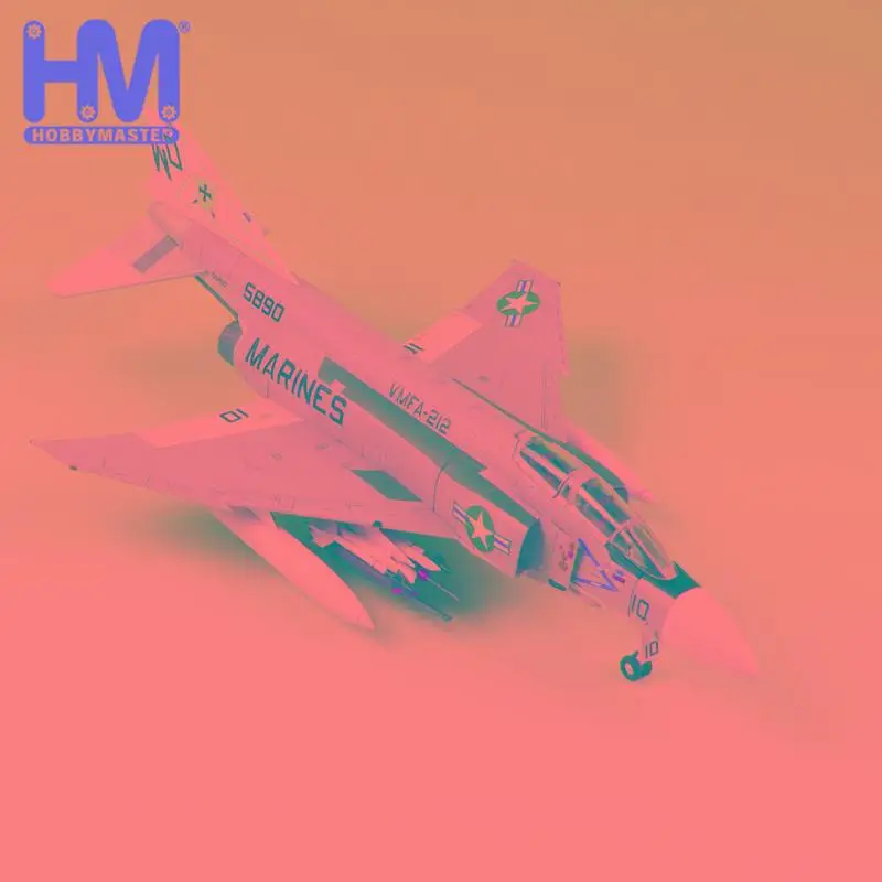 Мастер хобби Макдоннелл Дуглас F-4J Phantom 155890 VMFA-212 USMC около 1970s 1/72 литье под давлением модель самолета