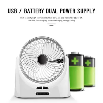 

2000/4000mA Mini USB Electric Fan Desktop Fan Personal Portable Cooling Fan For Office Household Traveling