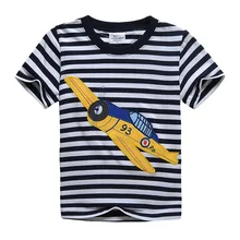 Детская одежда,, стиль, Детская футболка, полосатая футболка для мальчиков, летняя футболка из чистого хлопка с короткими рукавами, детская одежда от производителя