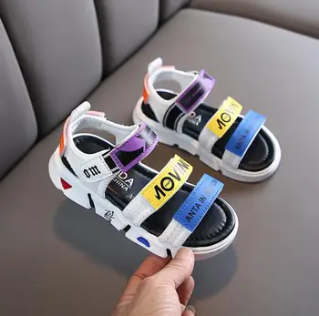 

Summer Brand New Rubber Beach Sandals Kids High Quality Toddler Sandal Open Toe Children Fashion Designer Sport Shoes For Boys
