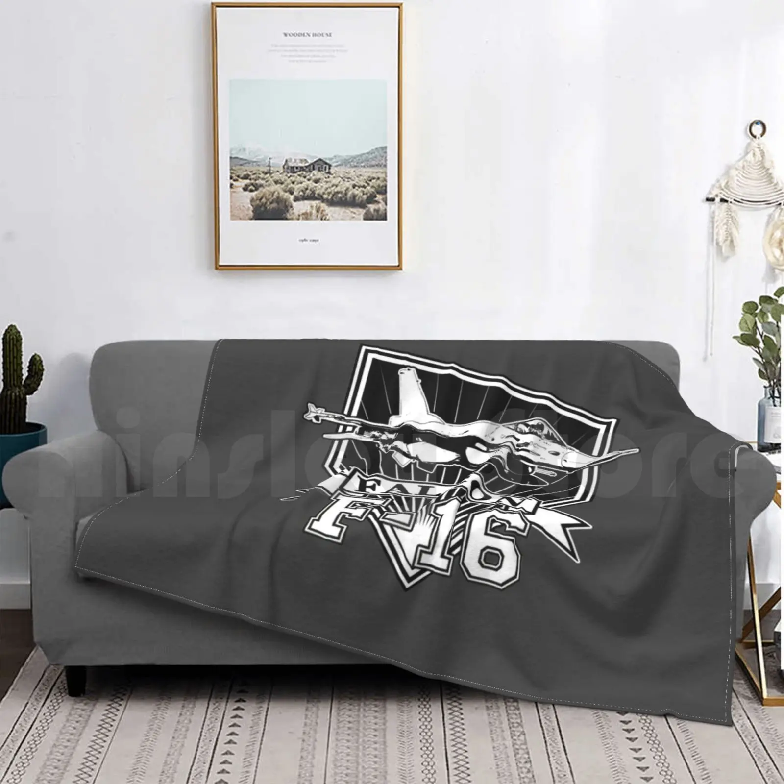 

F-16 Falcon Blanket Fashion Custom F16 F 16 Jet Fighter F16 Falcon Falcon F 16 Falcon Jet Fighter