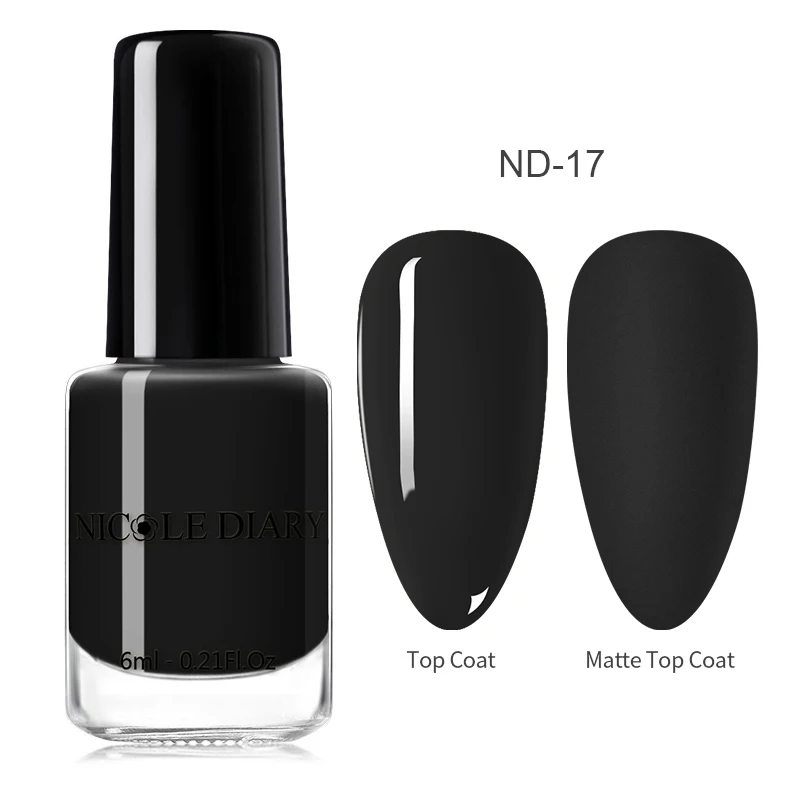 NICOLE DIARY матовый Effetc лак для ногтей чистый цвет ногтей розовый дизайн ногтей жирный лак маникюр лак для ногтей лак - Цвет: Color 17