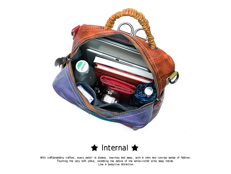 Gykaeo, женский рюкзак из воловьей кожи, Ретро стиль, рюкзак для путешествий, Mochila Feminina, рюкзаки из натуральной кожи, женский рюкзак в стиле пэчворк