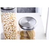 Glass Jars with Stainless Steel Cover, Container for Cereals, Spice Jars, Storage Tank, Food Contain, Coffee Bean 5