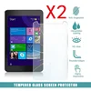 2Pcs Tablet Tempered Glass Screen Protector Cover for Dell Venue 8 Pro 5855 HD Eye Protection Anti-Screen Breakage Tempered Film 1