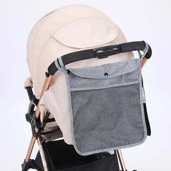 

Any Season New High Quality 3 Color Baby Stroller Organizer Bag Large Capacity Diaper Bags Waterproof Carriage Storage Package