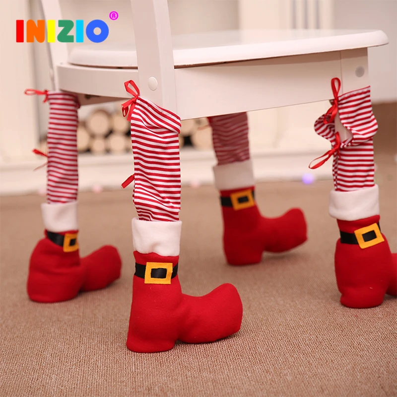 

Christmas Decorations 2020 Chair Cover Table Corner Cover Decorations For Home Kitchen Accessories