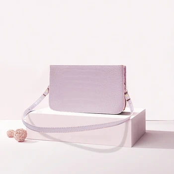 

Crocodile Pattern Handbag Underarm Shoulder Bag Baguette Shape Organ Bag Bags For Women 2020 Luxury Brand Bolsa de hombro