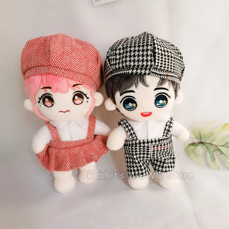 20cm Cotton Doll's Clothes Outfit Accessories for Korea Kpop EXO Idol Dolls Pajama Panda Suit Clothing Fans Gift Collection doll accessories doll clothes doll clothes accessories plush doll accessories
