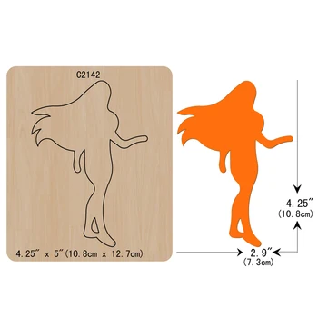 

New princesses Wooden die Scrapbooking C2142 Cutting Dies