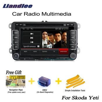 

Liandlee For Skoda Yeti 2009~2013 2 din Car Android GPS Navi Navigation Radio TV CD DVD Player Audio Video Stereo OBD2