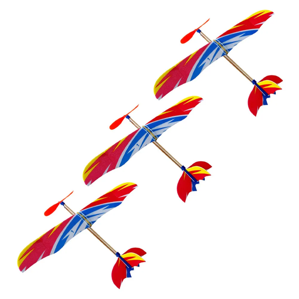 

1 Set Educational Funny Durable Bird Design Aircraft DIY Aircraft Model Educational Toy Child