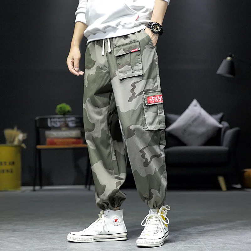 

2020 Spring Main Push Japanese-style Sofa Large Size Beam Leg Camouflage Workwear Casual Pants M-5x Hk19