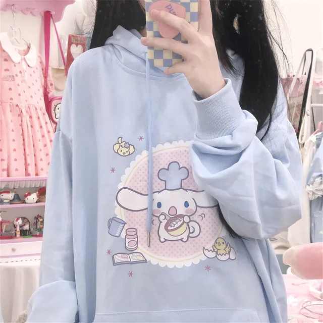 Harajuku Cinnamoroll Hoodie