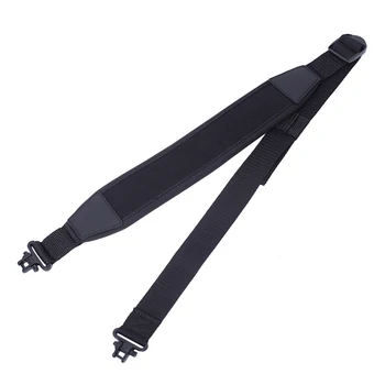 

2 Point Rifle Slings Adjustable Gun Shoulder Strap Gun Sling with Swivels for Tactical Hunting Shotgun