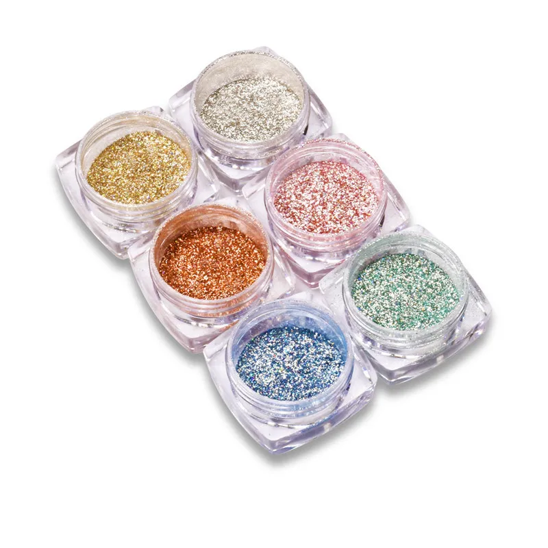 

Beauty BigBang 0.5g Shinning Sequins Nail Art Glitter Pigment Powder Dust Small Flakes Decorations For DIY Nail Glitter