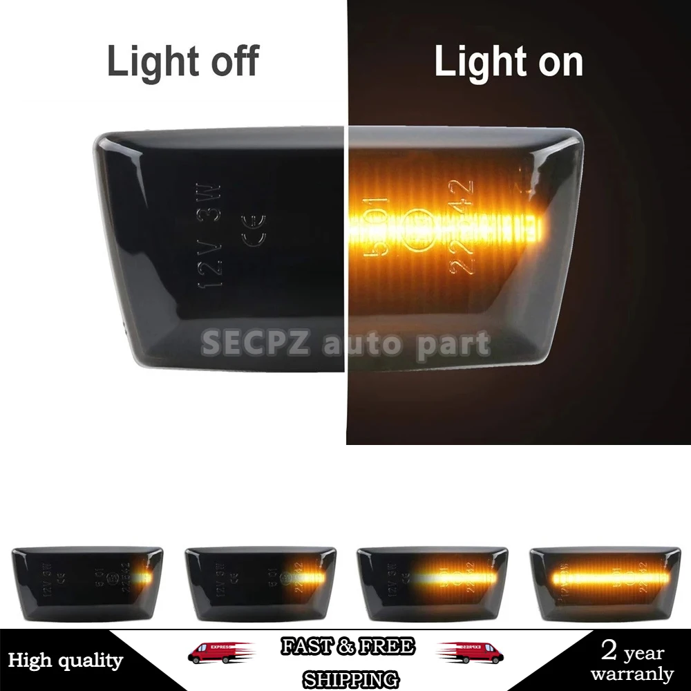 2 Pcs Indicatore Laterale Led Ripetitore Luce Per Opel Adam Astra H Gtc Vxr Corsa D Per Holden Barina Opel Astra H