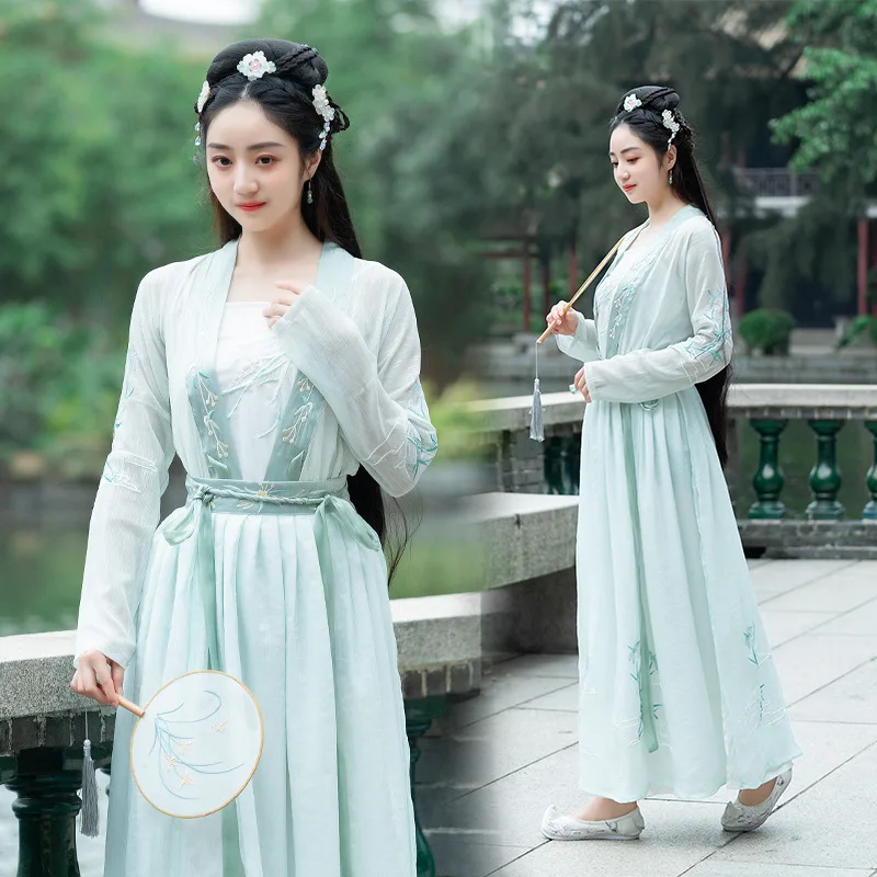

Ll9715 Traditional Chinese Clothing WOMEN'S Dress Hipster Embroidered Short Vest Spring Summer Camisole Collocation bei zi Jacke